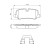 BRAKE PAD SET, DISC BRAKE BP1059 Bosch, Thumbnail 8