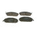 Brake Pad Set, disc brake BP1061 Bosch, Thumbnail 3