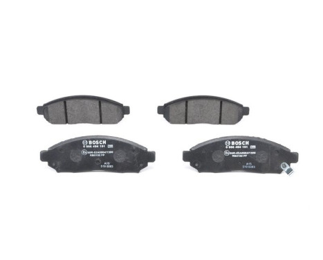 Brake Pad Set, disc brake BP1062 Bosch, Image 5