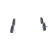 Brake Pad Set, disc brake BP1066 Bosch, Thumbnail 5