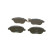 Brake Pad Set, disc brake BP1068 Bosch, Thumbnail 3