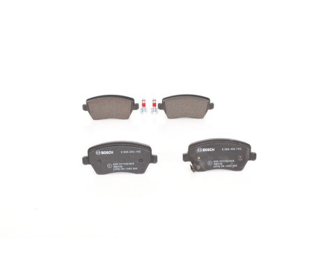 Brake Pad Set, disc brake BP1071 Bosch, Image 4
