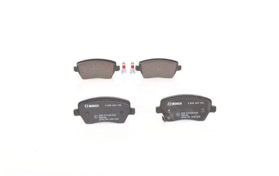 Brake Pad Set, disc brake BP1071 Bosch, Image 4