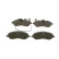Brake Pad Set, disc brake BP1074 Bosch, Thumbnail 3