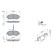 Brake Pad Set, disc brake BP1074 Bosch, Thumbnail 5