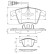 Brake Pad Set, disc brake BP1075 Bosch, Thumbnail 6