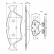 Brake Pad Set, disc brake BP1076 Bosch, Thumbnail 6