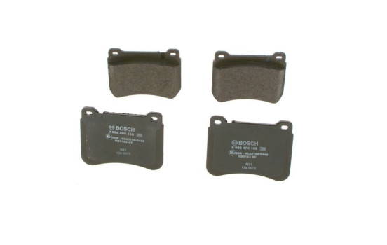 Brake Pad Set, disc brake BP1077 Bosch