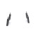 Brake Pad Set, disc brake BP1077 Bosch, Thumbnail 5