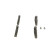 Brake Pad Set, disc brake BP1079 Bosch, Thumbnail 4