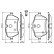 Brake Pad Set, disc brake BP1079 Bosch, Thumbnail 5