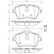 Brake Pad Set, disc brake BP1079 Bosch, Thumbnail 6