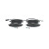 Brake Pad Set, disc brake BP1081 Bosch, Thumbnail 2