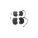 Brake Pad Set, disc brake BP1081 Bosch, Thumbnail 5