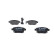 Brake Pad Set, disc brake BP1082 Bosch, Thumbnail 4