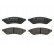 Brake Pad Set, disc brake BP1083 Bosch