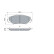 Brake Pad Set, disc brake BP1085 Bosch, Thumbnail 5