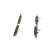 Brake Pad Set, disc brake BP110 Bosch, Thumbnail 4