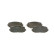 Brake Pad Set, disc brake BP1106 Bosch, Thumbnail 3