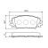 Brake Pad Set, disc brake BP1108 Bosch, Thumbnail 7