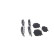Brake Pad Set, disc brake BP1108 Bosch, Thumbnail 7