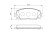 Brake Pad Set, disc brake BP1108 Bosch, Thumbnail 8