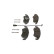 Brake Pad Set, disc brake BP1112 Bosch, Thumbnail 2