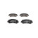 Brake Pad Set, disc brake BP1116 Bosch, Thumbnail 3