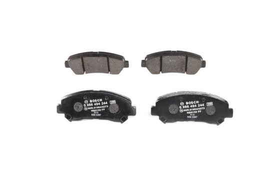 Brake Pad Set, disc brake BP1116 Bosch, Image 3