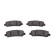 Brake Pad Set, disc brake BP1116 Bosch, Thumbnail 5