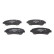 Brake Pad Set, disc brake BP1116 Bosch, Thumbnail 6