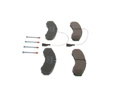 Brake Pad Set, disc brake BP1117 Bosch, Image 2