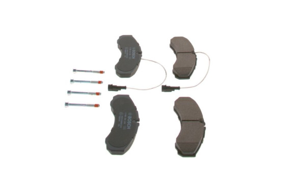 Brake Pad Set, disc brake BP1117 Bosch, Image 2