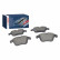 Brake Pad Set, disc brake BP1118 Bosch, Thumbnail 7