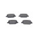 Brake Pad Set, disc brake BP1119 Bosch, Thumbnail 5