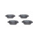 Brake Pad Set, disc brake BP1119 Bosch, Thumbnail 6