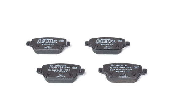 Brake Pad Set, disc brake BP1119 Bosch, Image 2