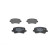 Brake Pad Set, disc brake BP1120 Bosch