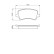 Brake Pad Set, disc brake BP1120 Bosch, Thumbnail 8