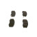 Brake Pad Set, disc brake BP1122 Bosch, Thumbnail 2