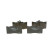 Brake Pad Set, disc brake BP1124 Bosch