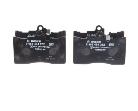 Brake Pad Set, disc brake BP1124 Bosch, Image 5