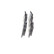 Brake Pad Set, disc brake BP1124 Bosch, Thumbnail 6