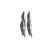 Brake Pad Set, disc brake BP1124 Bosch, Thumbnail 7
