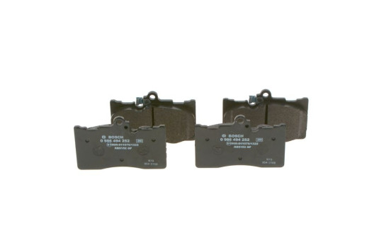Brake Pad Set, disc brake BP1124 Bosch, Image 8