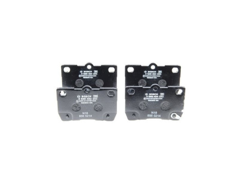 Brake Pad Set, disc brake BP1125 Bosch, Image 4