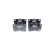 Brake Pad Set, disc brake BP1125 Bosch, Thumbnail 4