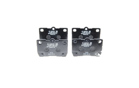 Brake Pad Set, disc brake BP1125 Bosch, Image 4