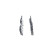 Brake Pad Set, disc brake BP1125 Bosch, Thumbnail 5