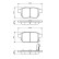 Brake Pad Set, disc brake BP1127 Bosch, Thumbnail 6